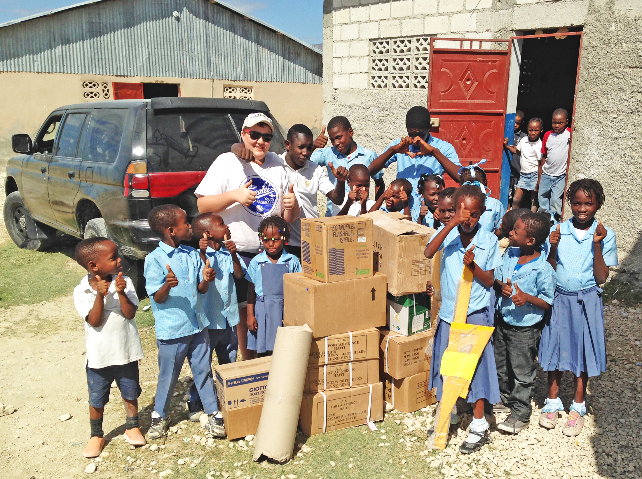 Student raises $2,000 for school supplies in Haiti