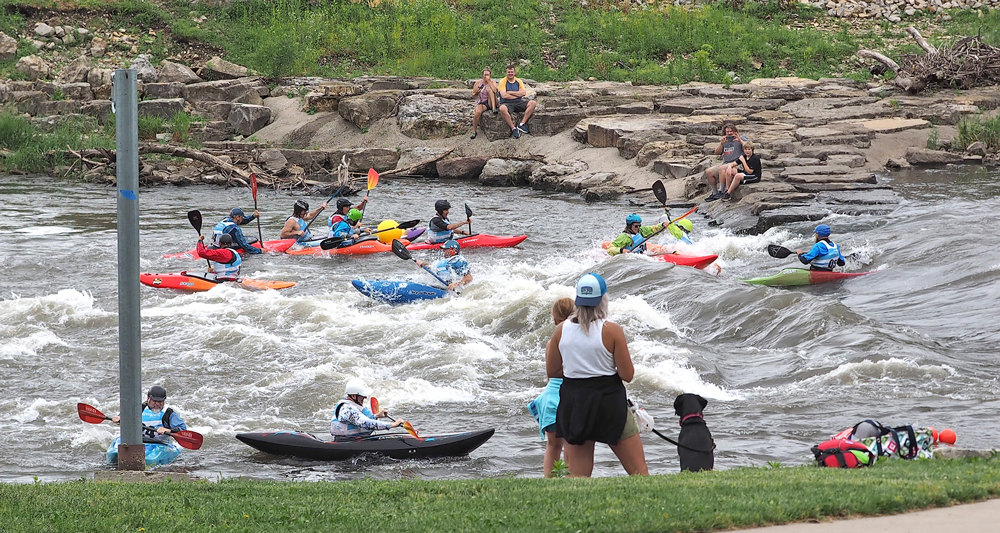 Almost 50 competitors for Charles City Challenge Whitewater Festival