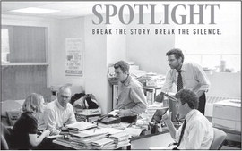 ‘Spotlight’ film illuminates Boston clergy abuse scandal