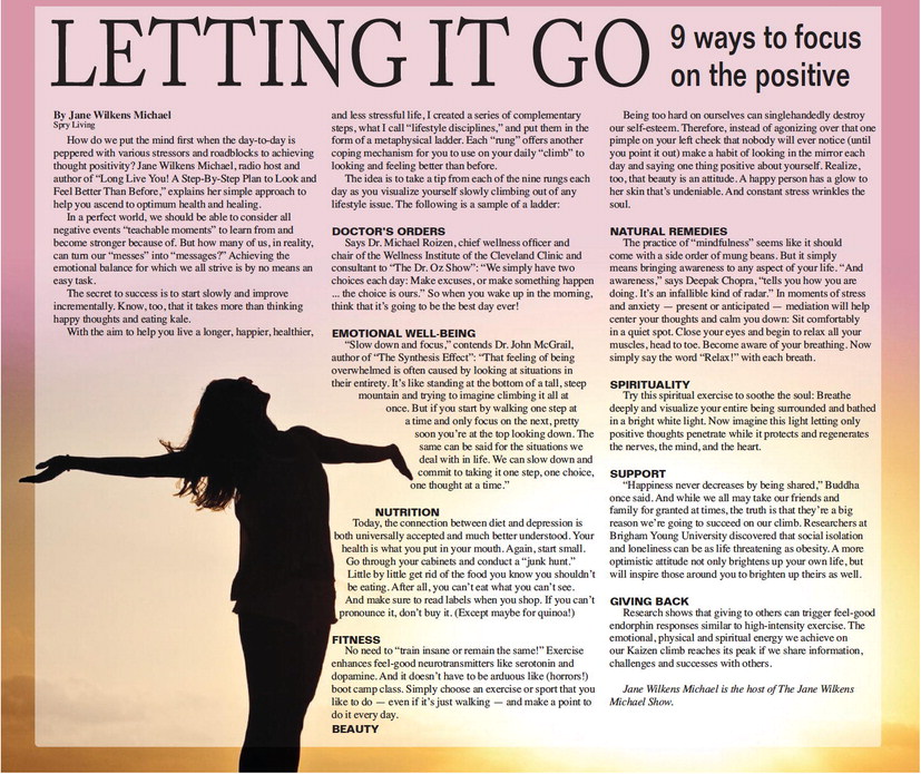 LETTING IT GO