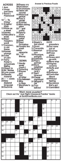 Crossword