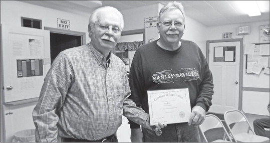 SAYING THANKS FOR 34 YEARS OF SERVICE IN FLOYD