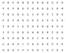 WORD FIND Find these words: