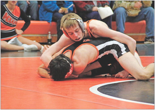 CC wrestlers thwart Waukon, get edged out by Decorah