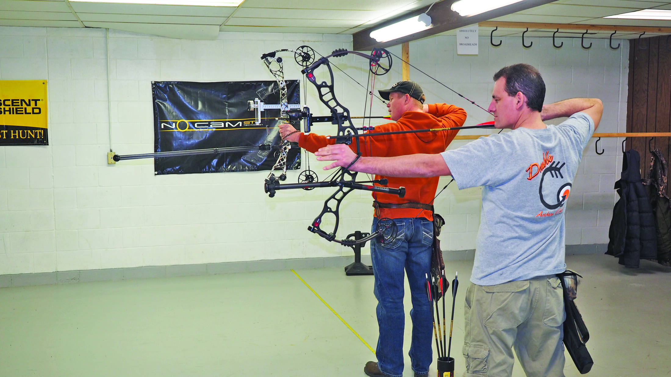 Double C Archery Club members stay sharp and straight during the offseason