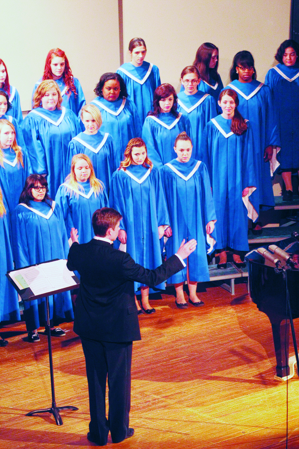 Dressed for the part: CCHS choir begins fundraisers
