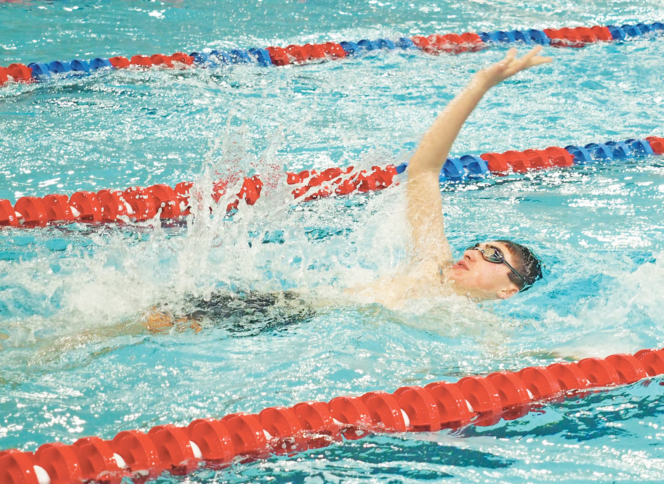 Making waves at YMCA State Swim Meet