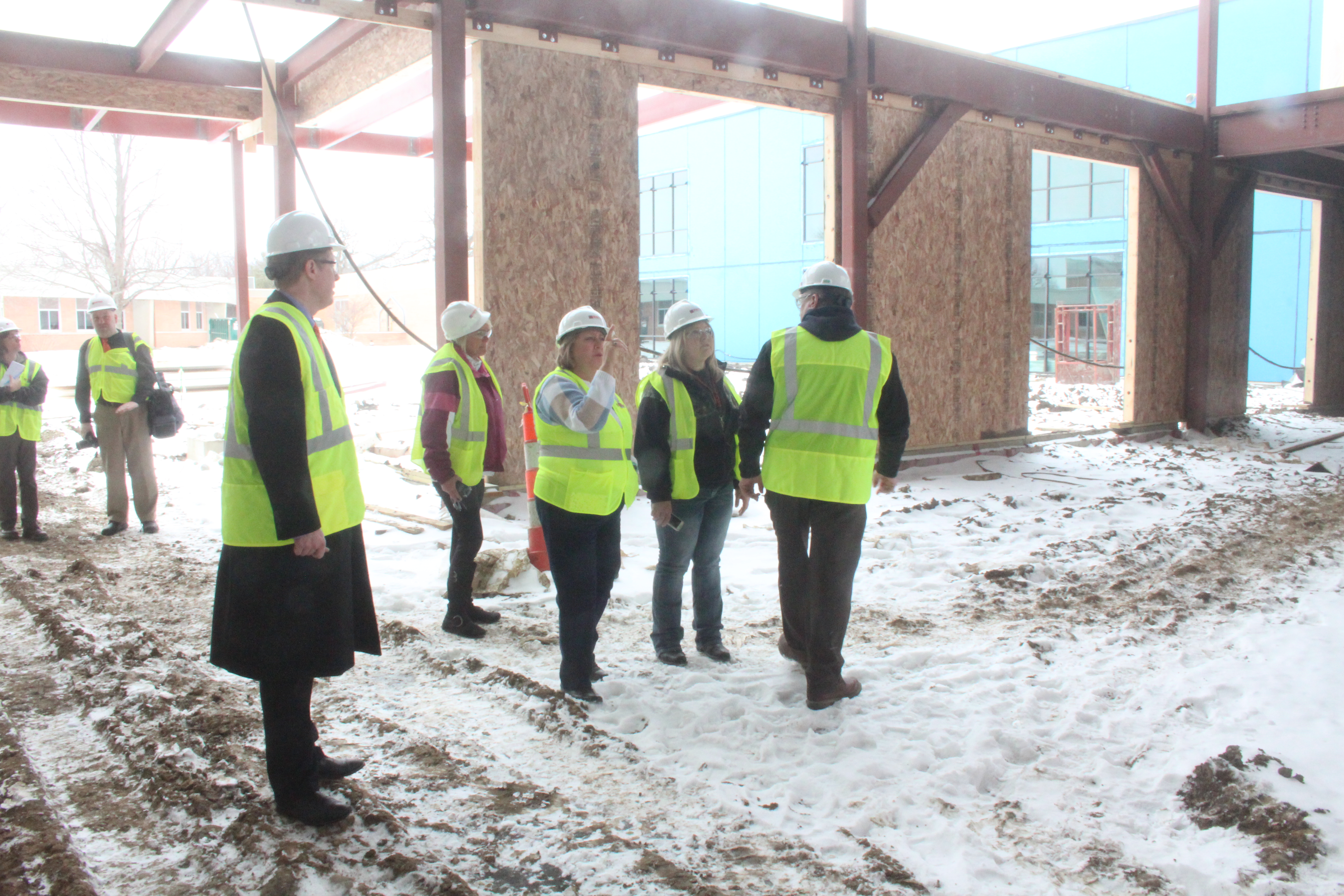 Middle school building on time, on budget