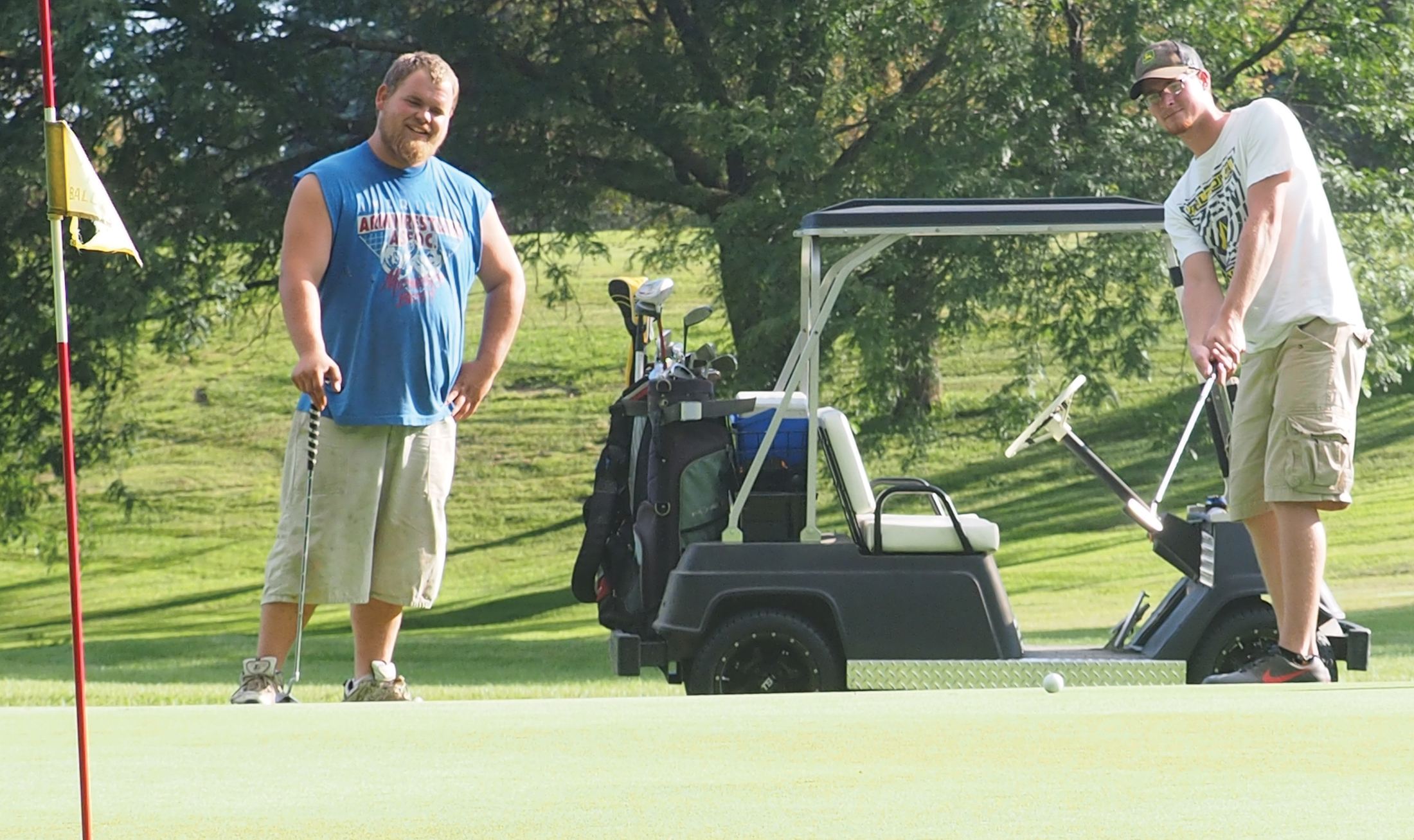 Golfing with Friends