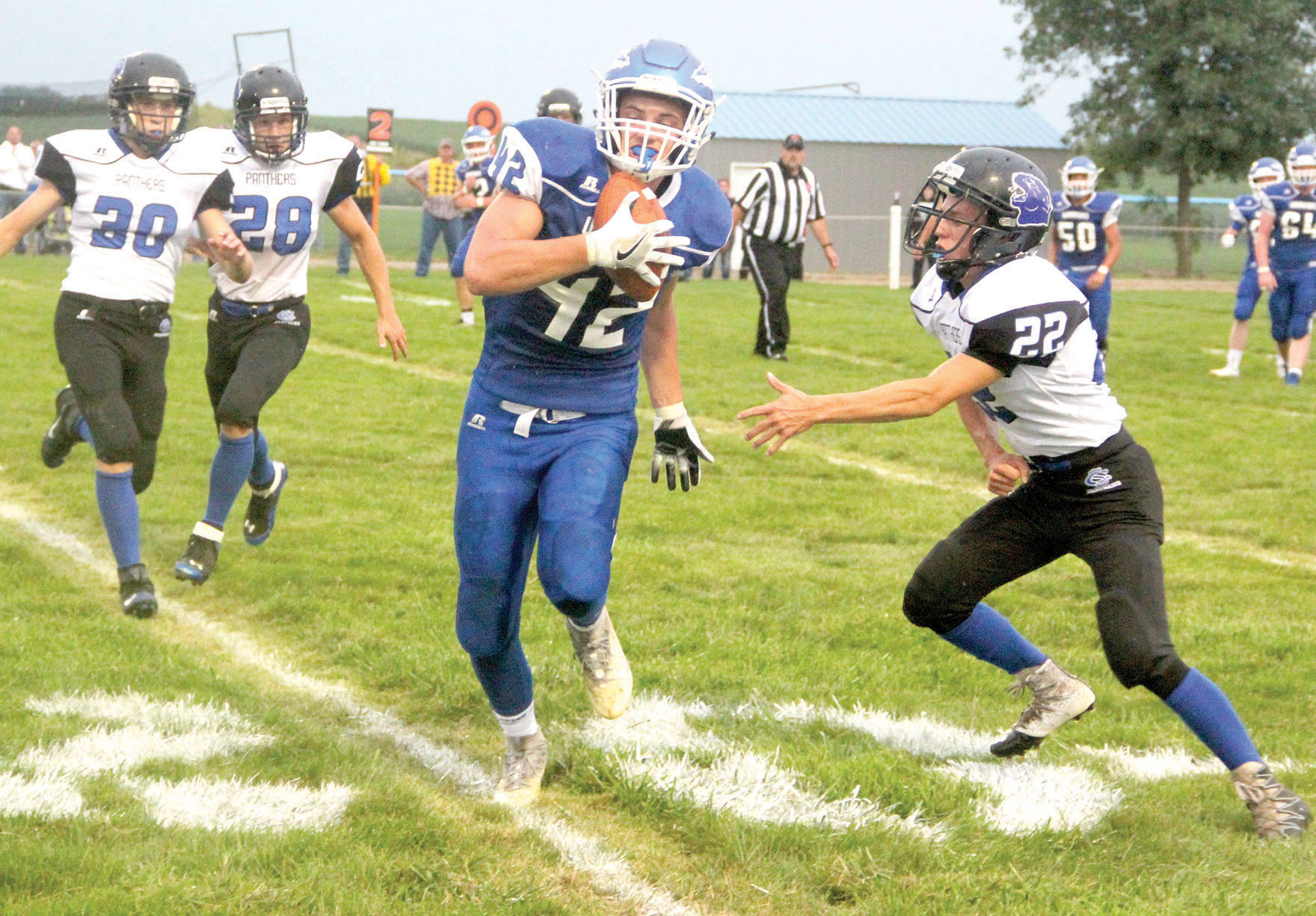 Central Springs shuts out Rockford, 20-0