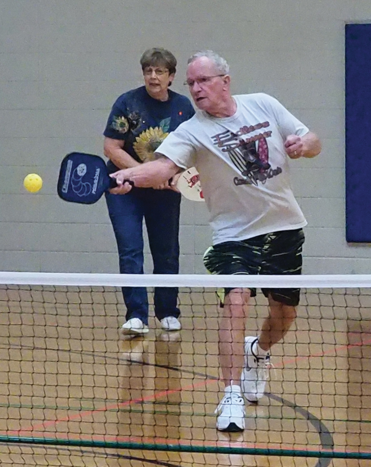 Pickleball moves indoors at CC YMCA