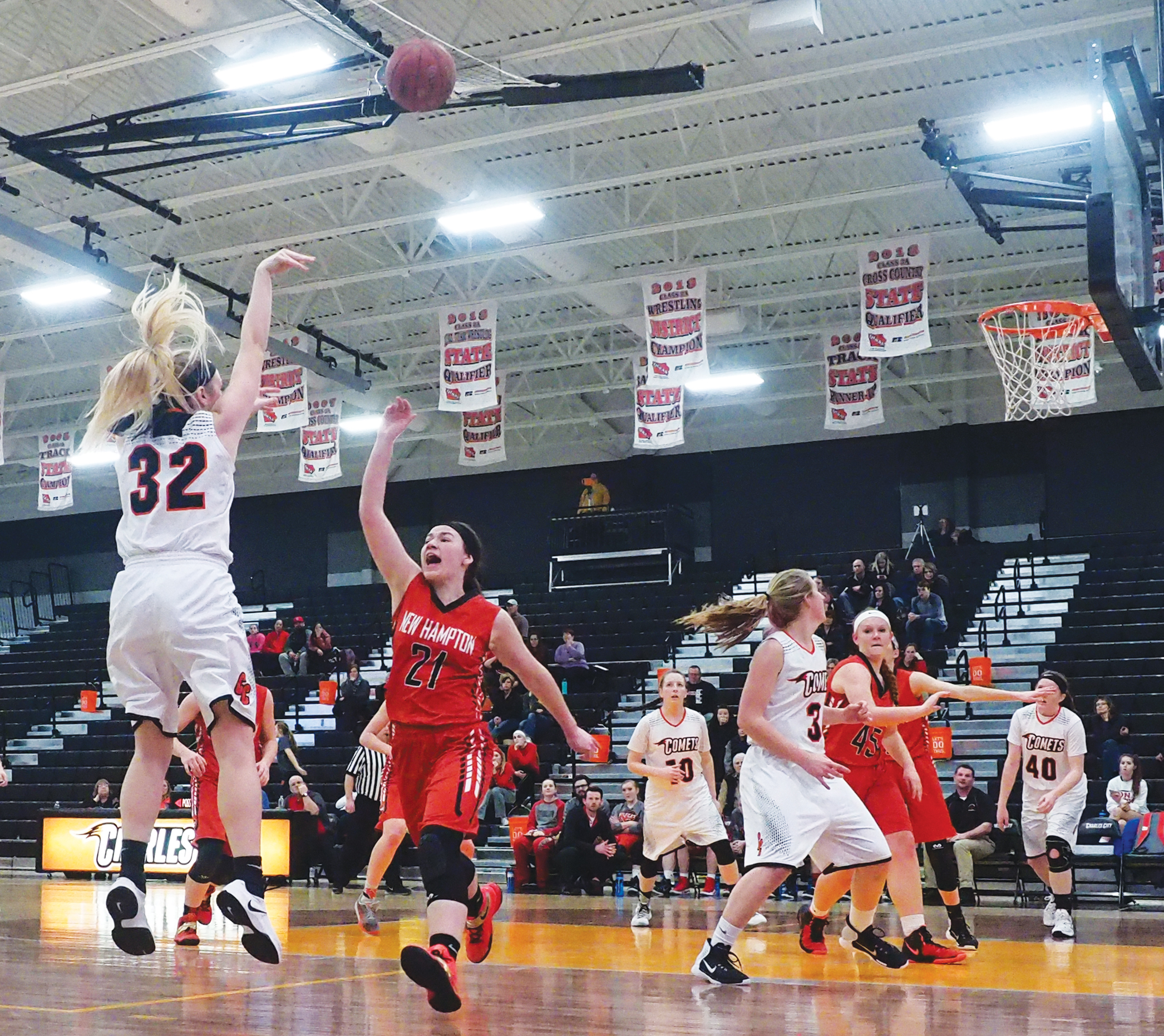 Chickasaws defeat Comet boys, 64-60, and Comet girls, 45-34
