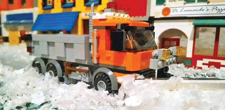 Establishing a city, block by Lego block