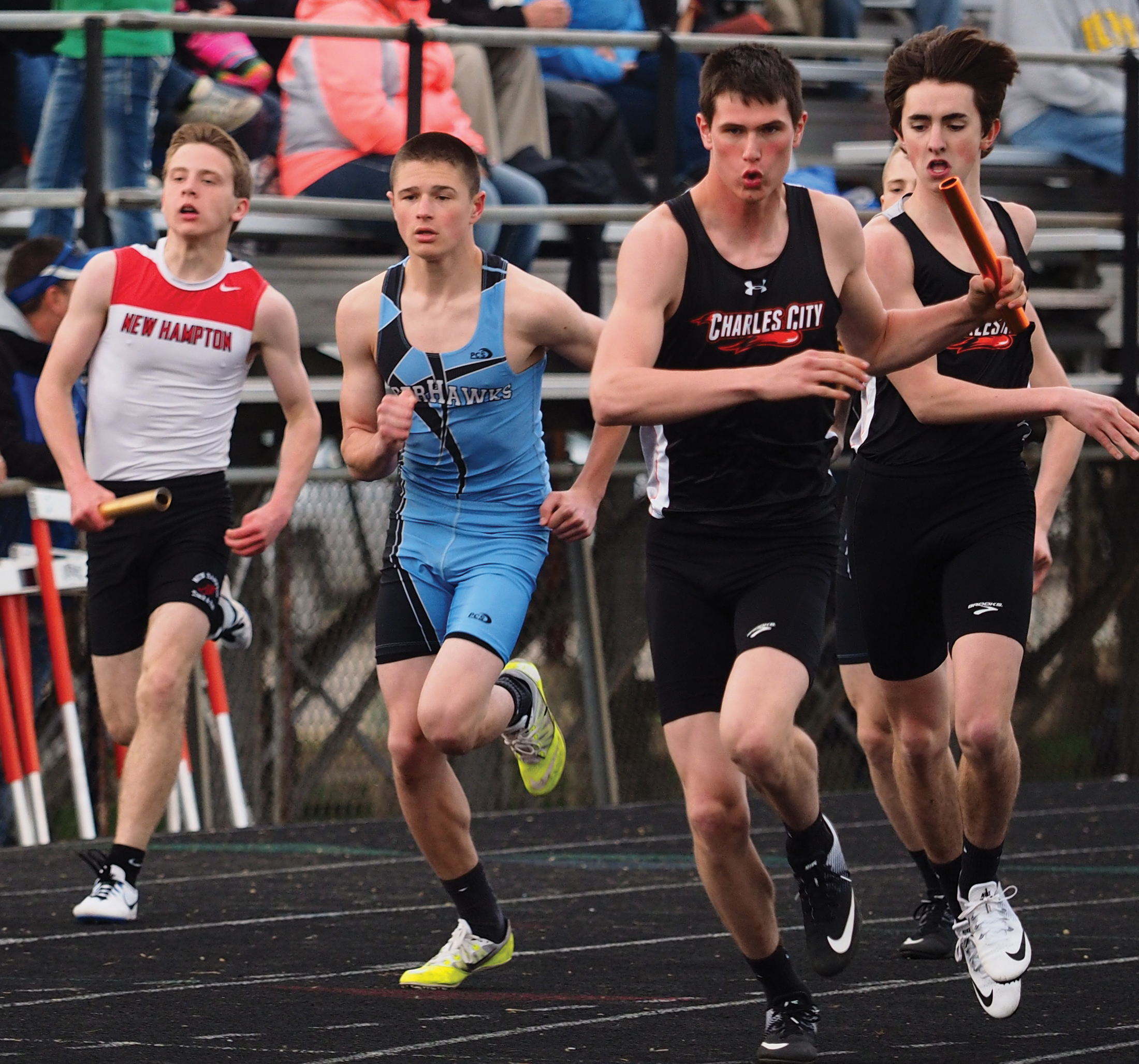 Comet boys earn 5 firsts in lone home track meet of the season