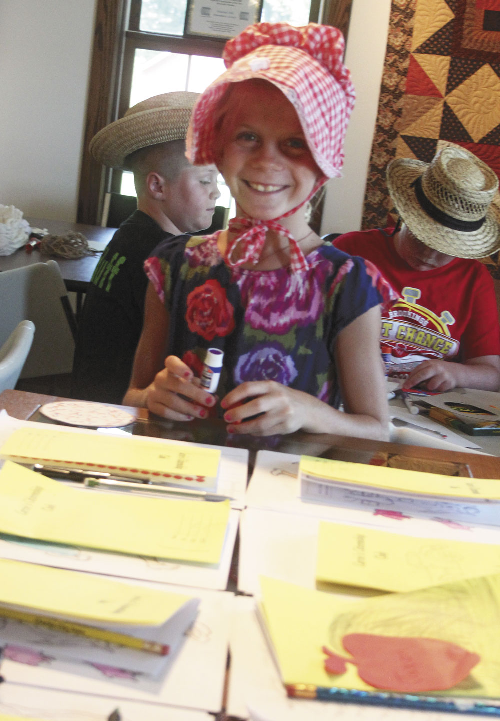 Day campers relive history in Carrie’s prairie