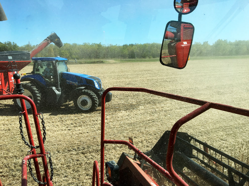 Conversations in the cab: A harvest time perspective