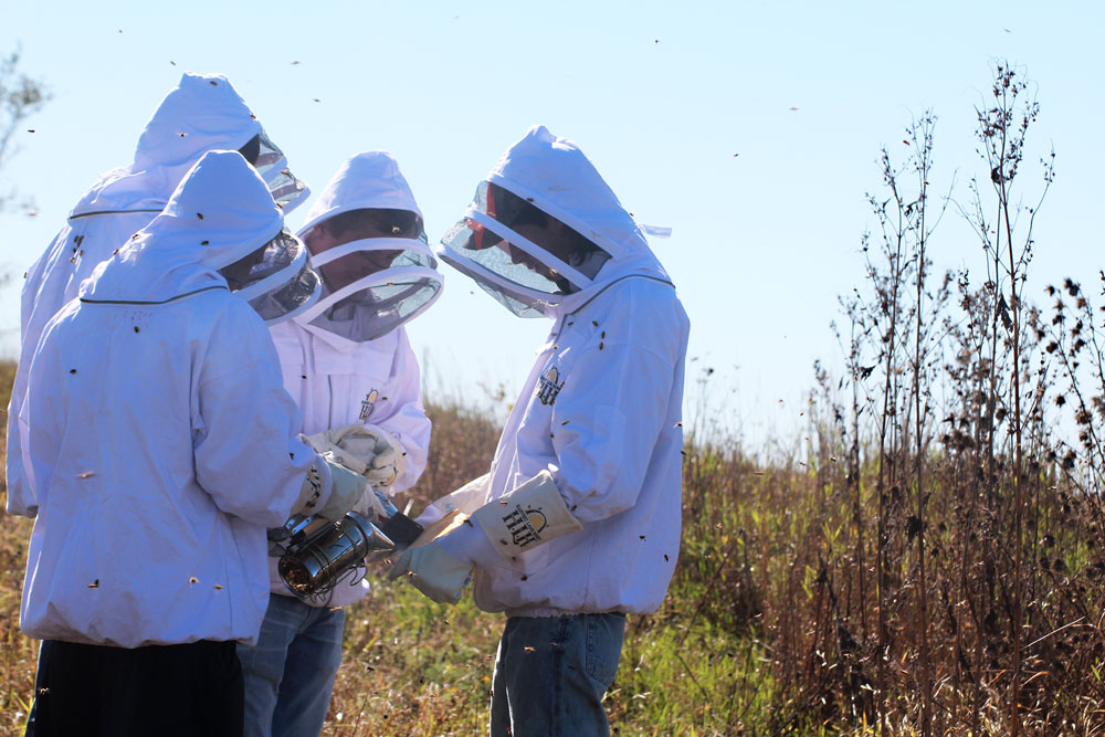 High school students harvest sweet results