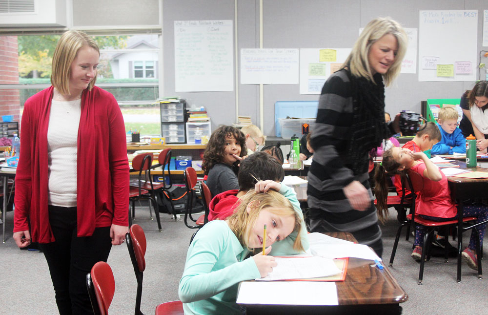 Charles City schools host UNI education students for a day