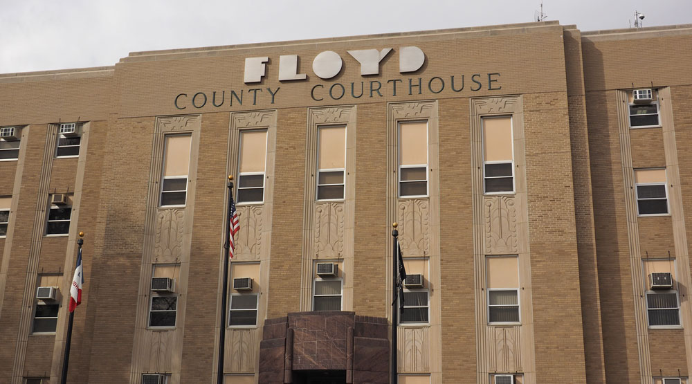 Floyd County will use checklist to determine entry to courthouse