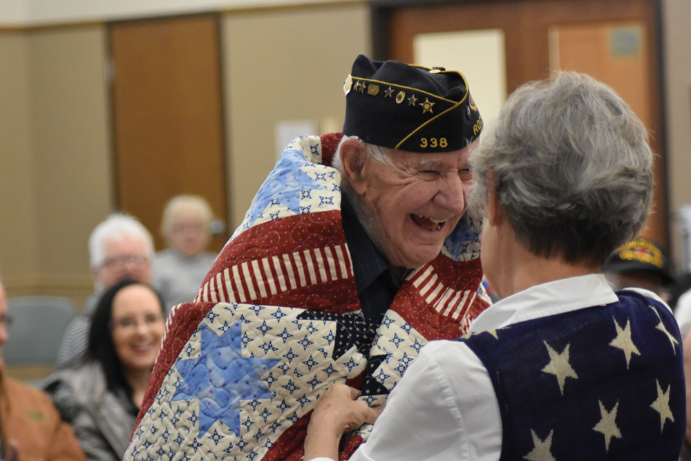 Warming our veterans one quilt at a time