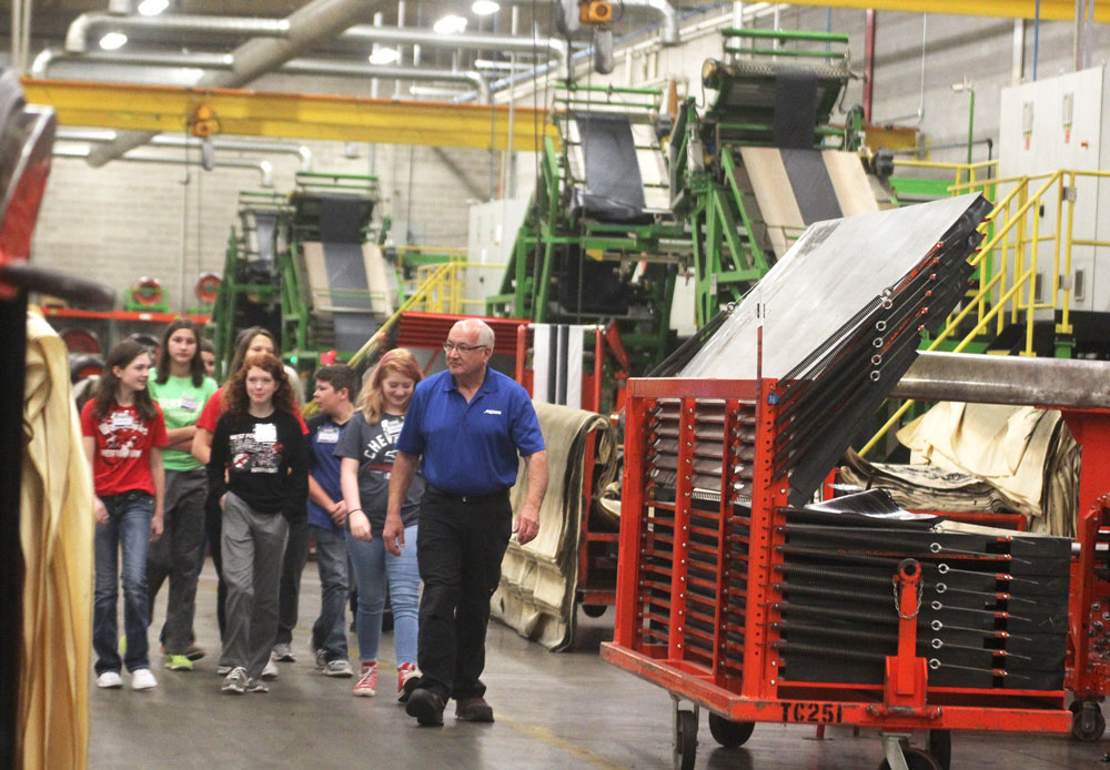 West Fork visits Mitas through NIACC tours