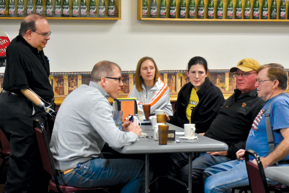 Board of Education holds a listening post at Dave’s