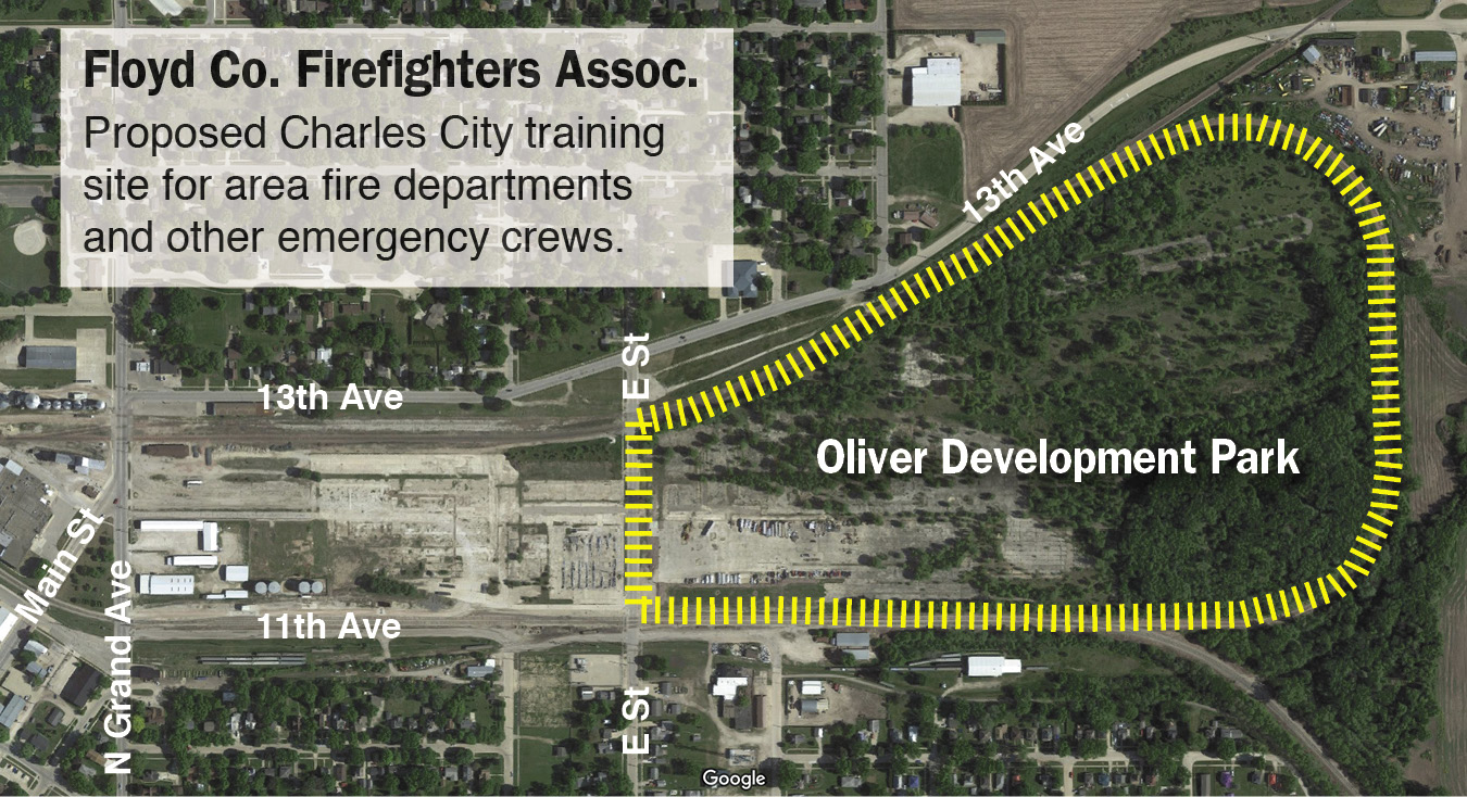 Charles City development site to be used for firefighter training