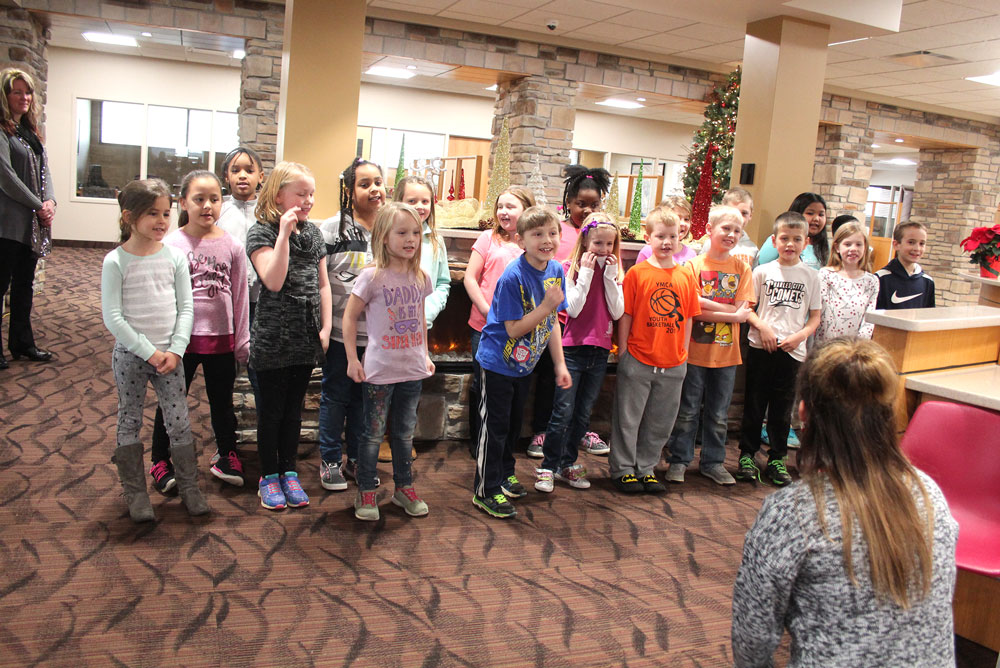 Spirited singing returns to grades 3-4