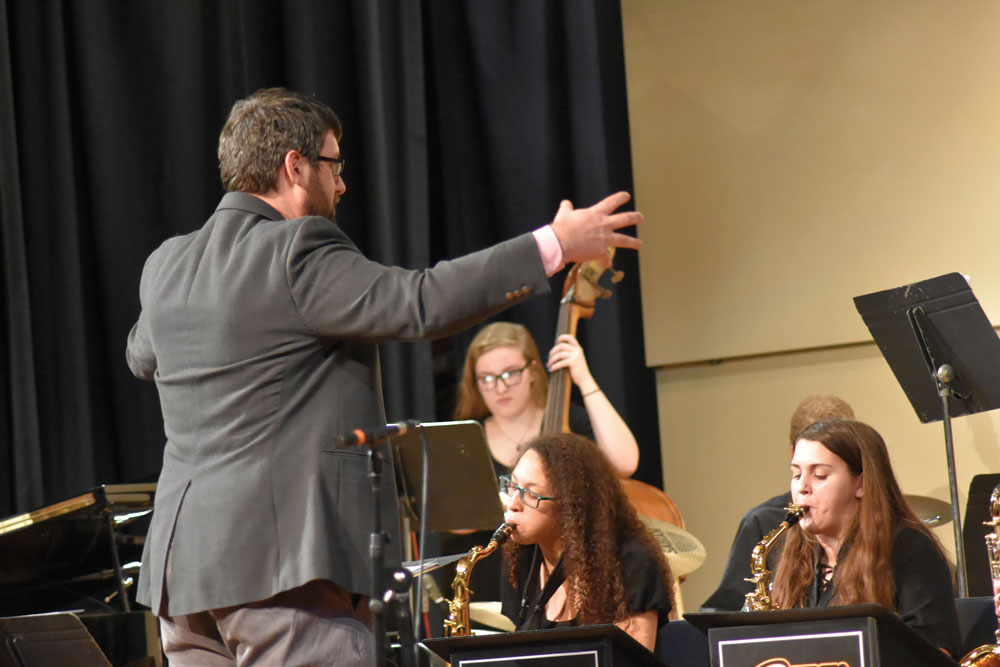Jazz Ensemble earns an excellent rating