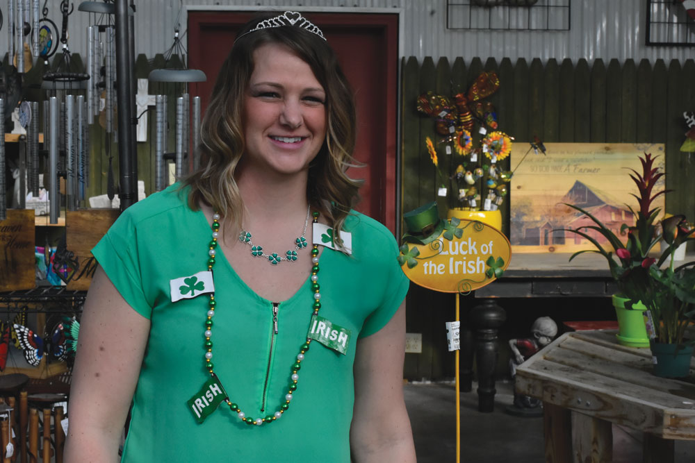 A new Ms. Shamrock shares Irish good wishes for St. Patrick’s Day events