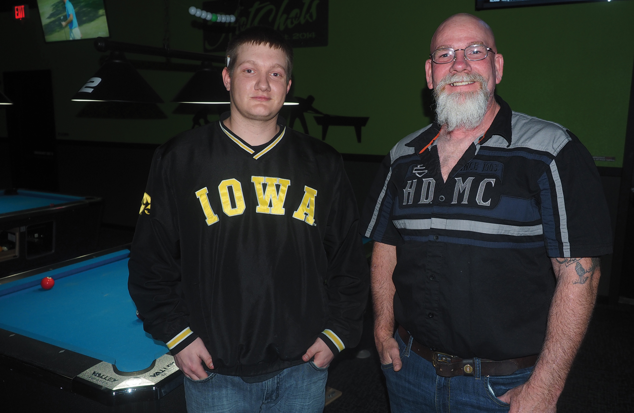 In-house pool league finishes season at ‘new’ house