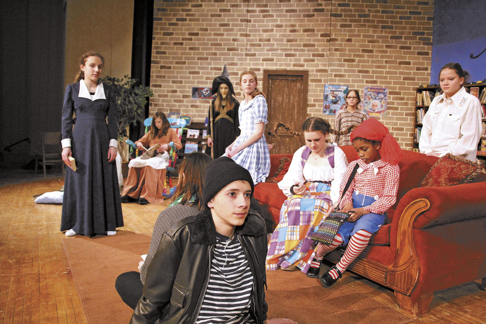 Familiar characters come alive in middle school play
