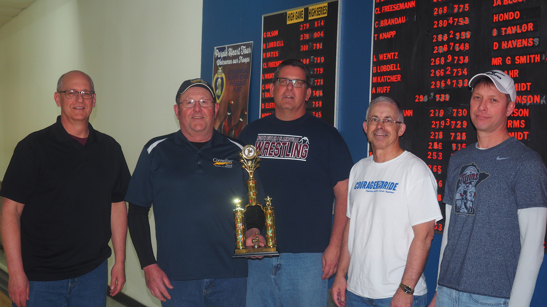 Cornelius Seed, Cooper Motors win Freeze Frame Bowl league titles