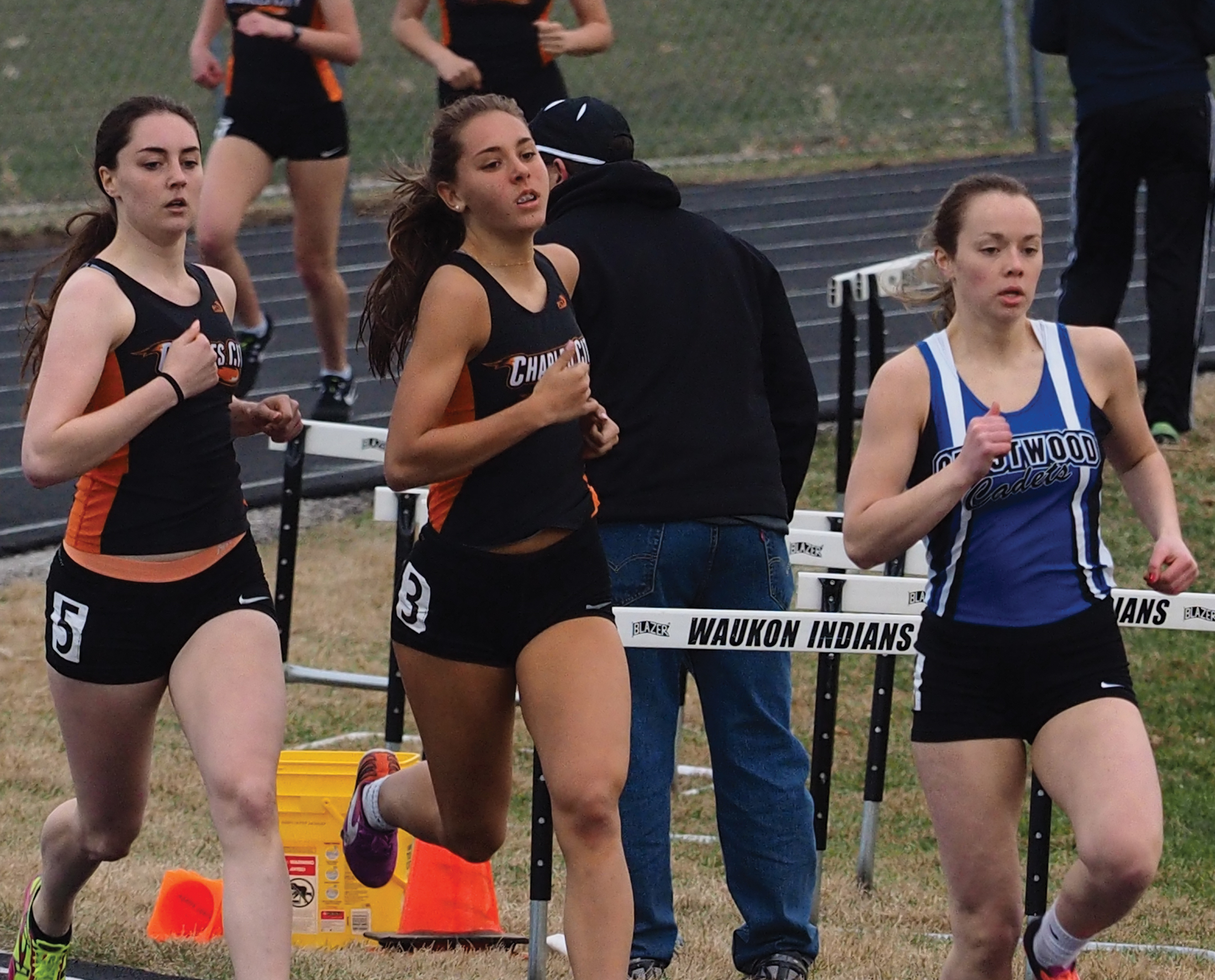 Comet girls place third at Waukon Indians Relays