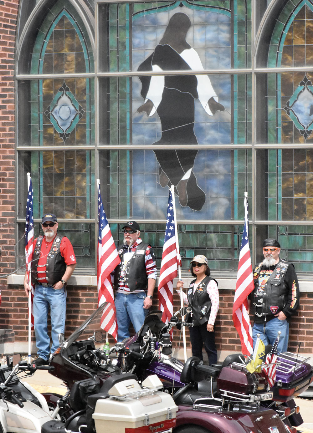 Veteran honored and escorted on his final ride