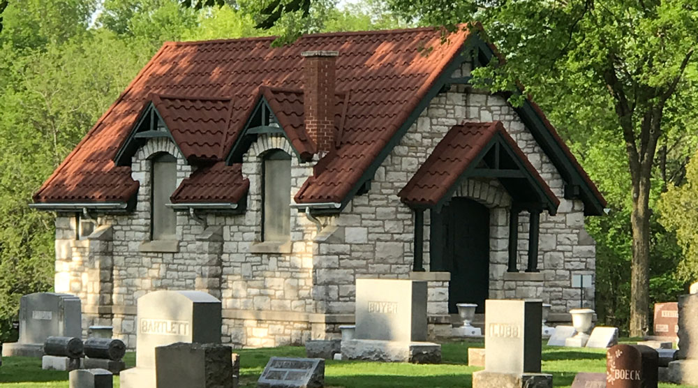 Progress continues on Riverside Cemetery chapel