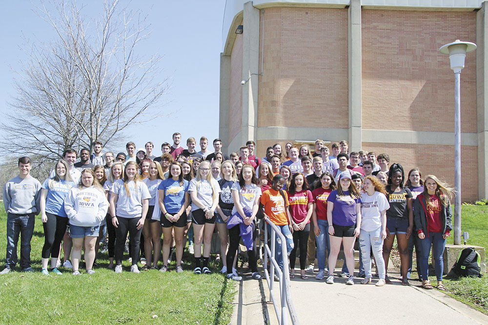 Charles City seniors show their colors on ‘Decision Day’