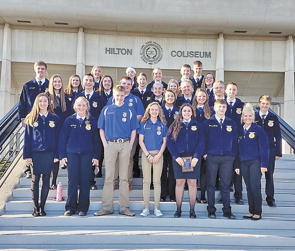 Charles City FFA students attend leadership conference, score honors