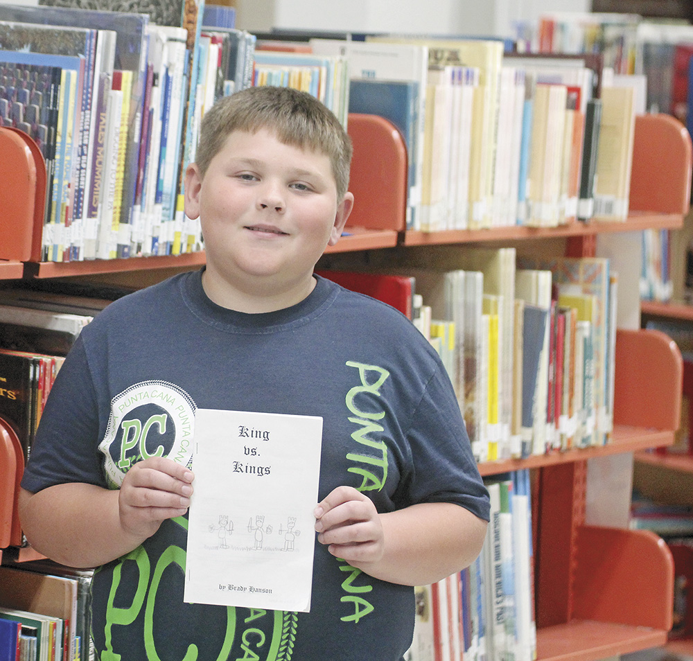 Third-grade author pens book set in medieval times