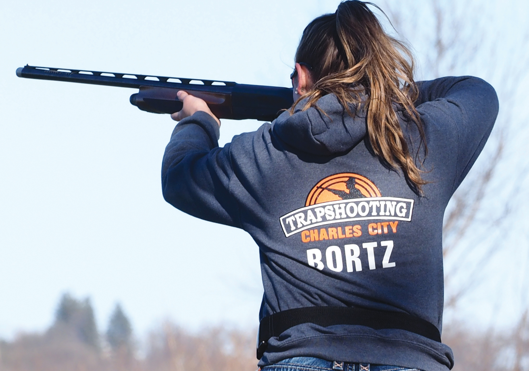Bailee Bortz places in Top 5 at state trapshooting meet