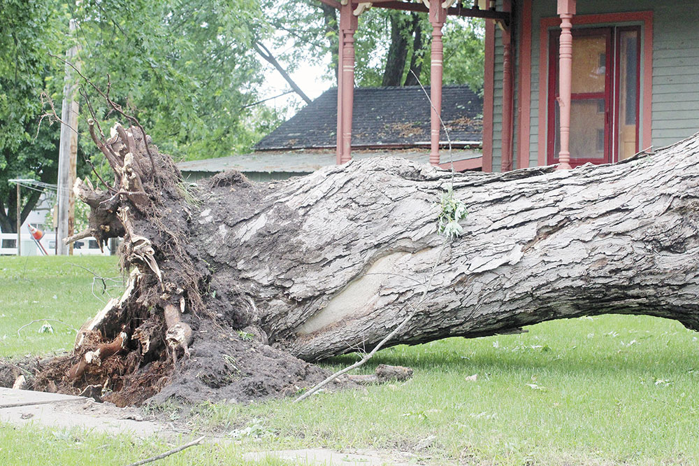 Rockford, Floyd County clean up after Saturday storm