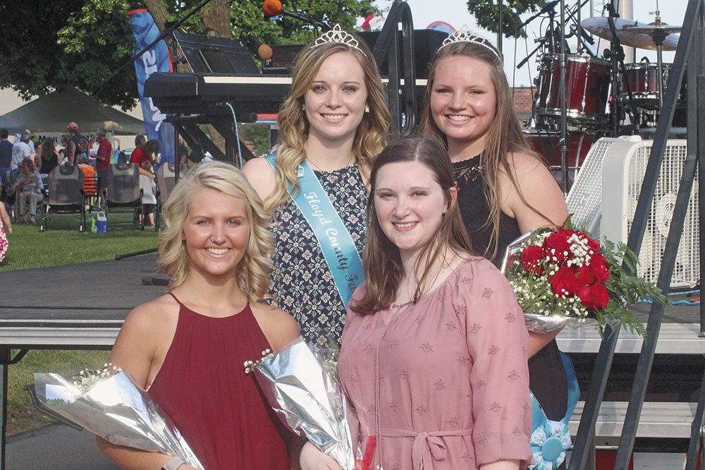 Bortz crowned Floyd County Fair Queen