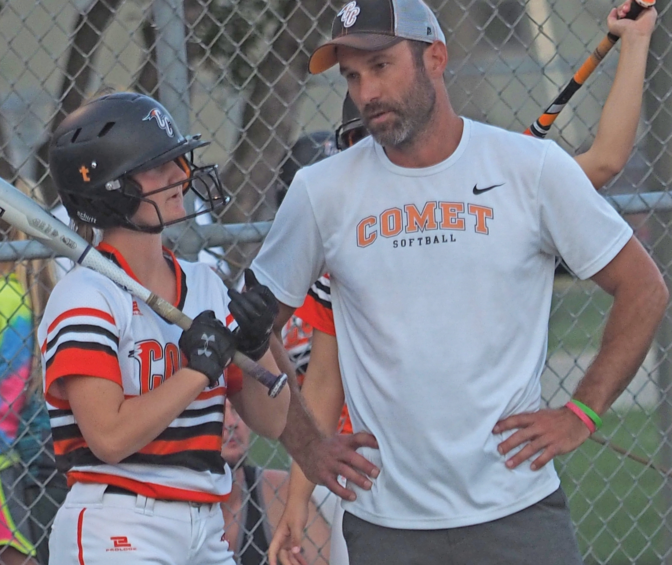 Comet softball HC Bohlen named District Coach of the Year