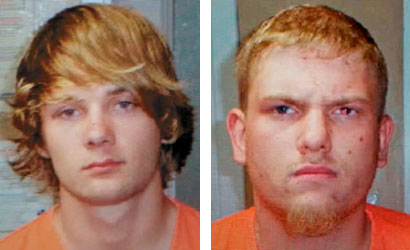 Two charged with multiple thefts, other crimes