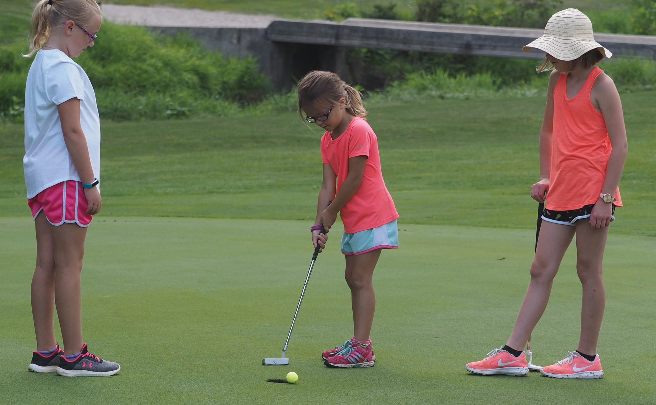 Kids learn patience, control at YMCA Golf Clinic