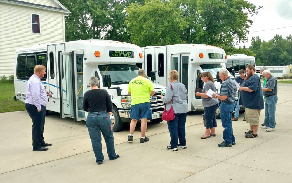 New buses herald start of Charles City Public Transit under new management