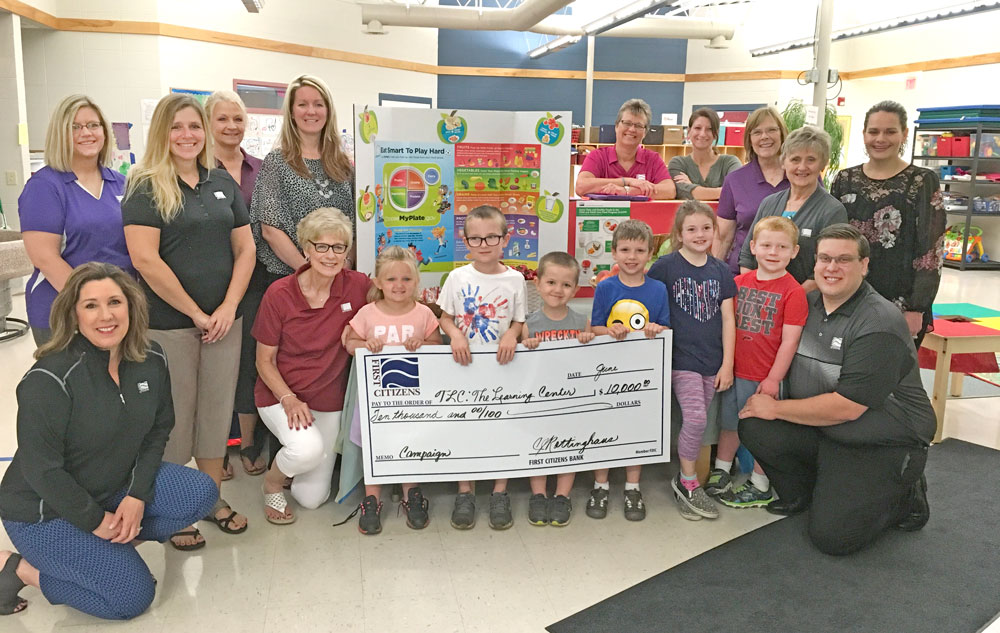 Bank foundation gives $10,000 to The Learning Center