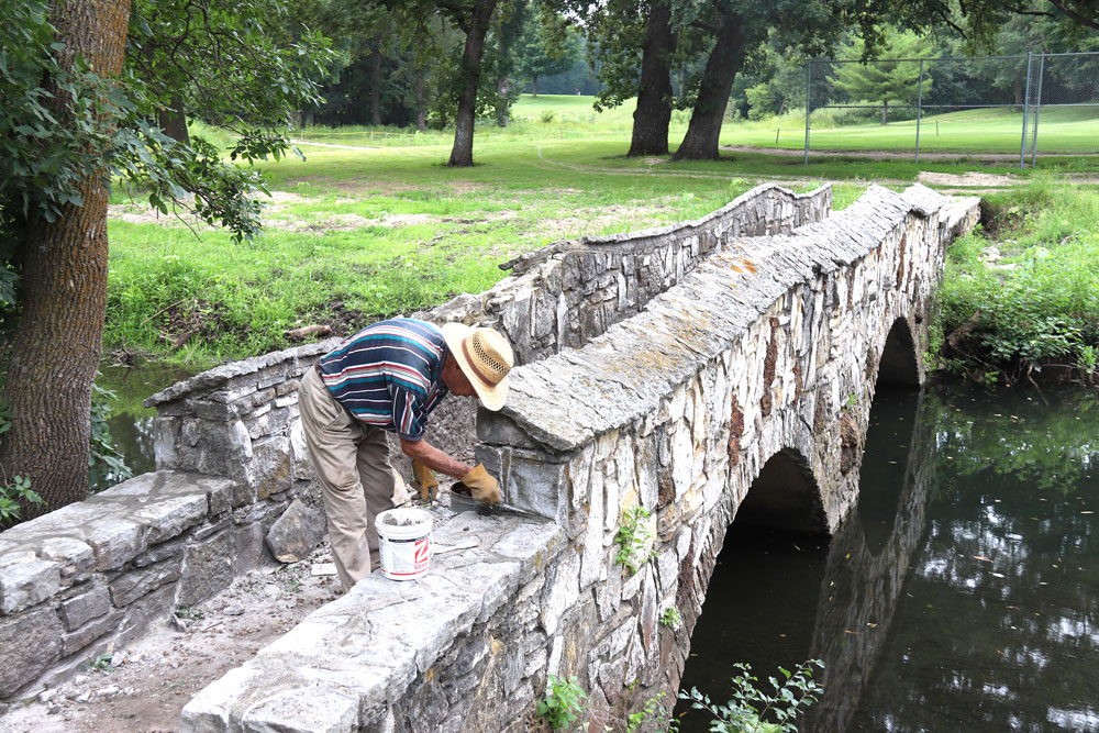 Wildwood’s historic footbridge getting a facelift