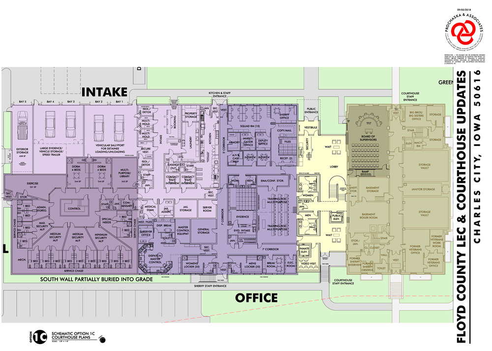 Supervisors approve new law enforcement center floor plan