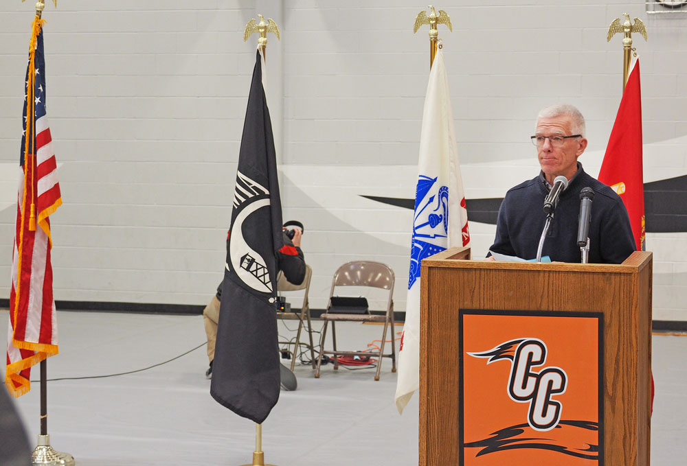 Charles City ceremony honoring veterans will be held Monday at Comet Gym